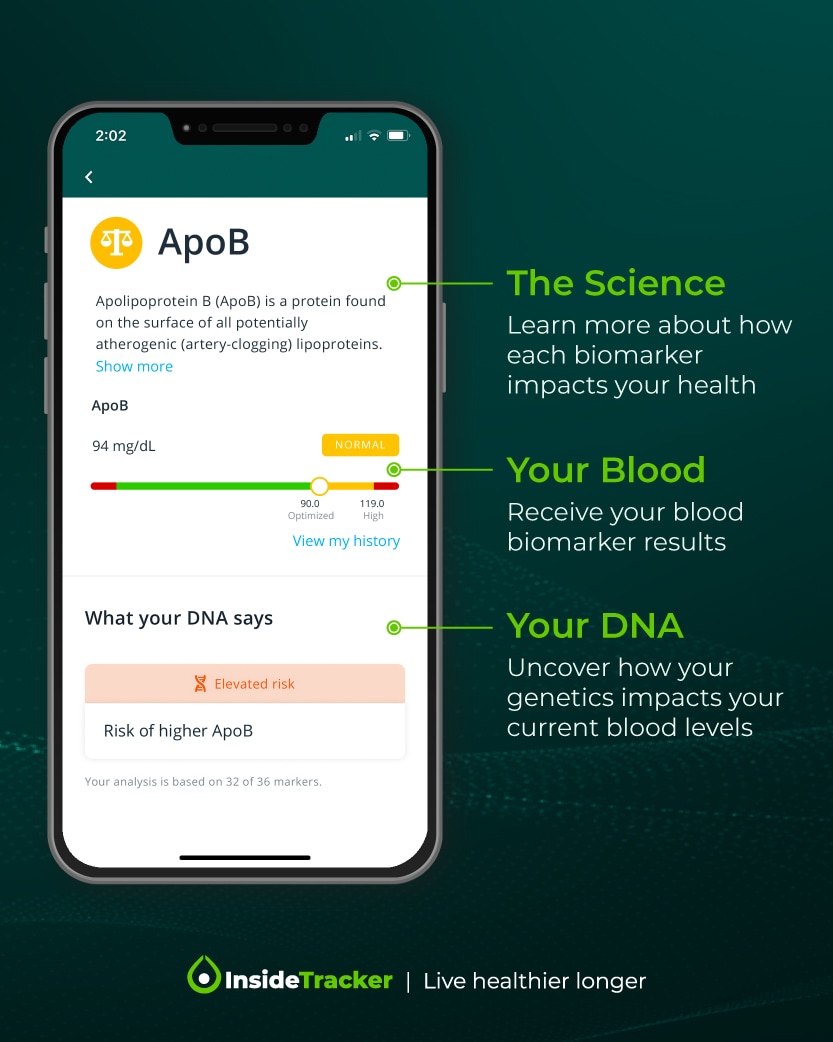 Combine DNA and Blood Data for Better InsideTracker Recommendations