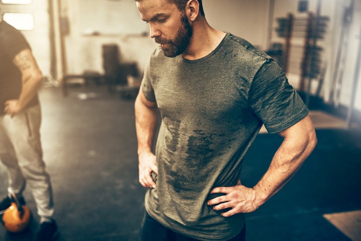 Overtraining can lead to low testosterone in men