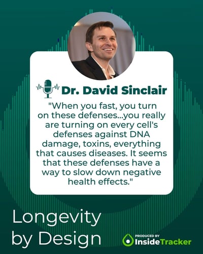 David Sinclair and healthy aging