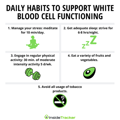 How to support white blood cell levels 