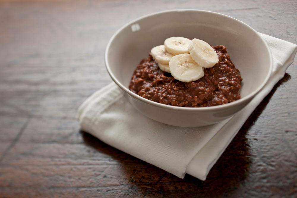 chocolate almond oatmeal