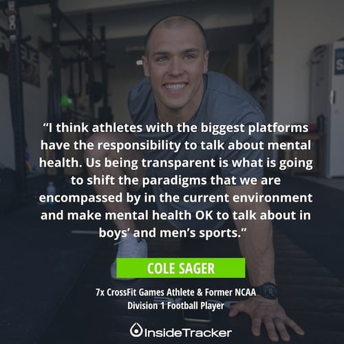 The future of men's mental health in sports