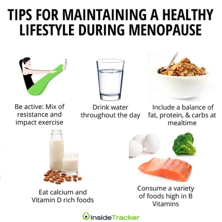 menopause stress infographic