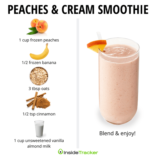 peaches cream smoothie