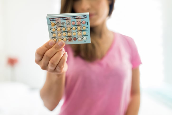 how birth control affects biomarkers